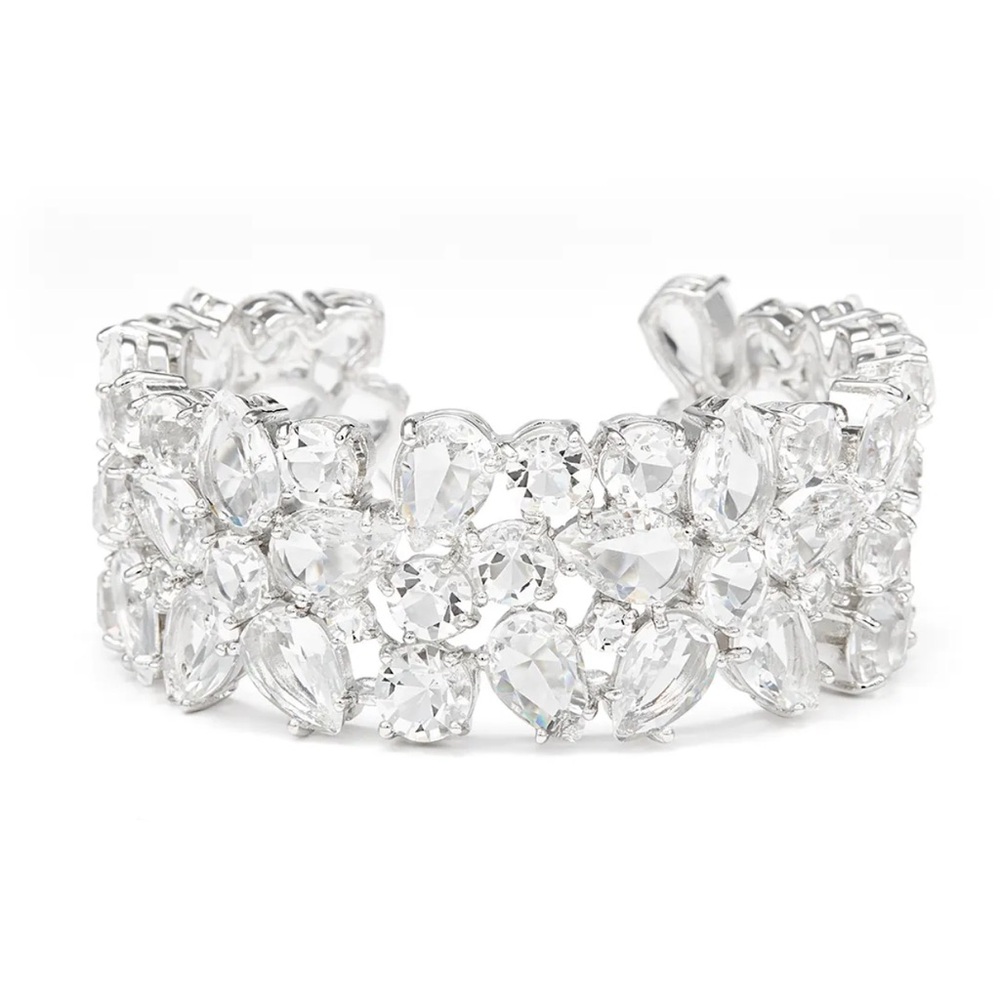 NWT Kate Spade Boathouse Crystal Cuff / Bracelet - Picture 6 of 8